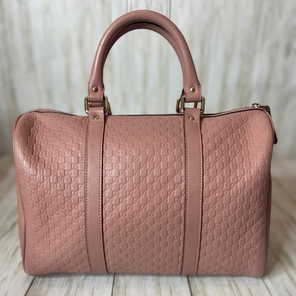 🎀Gucci Guccissima Medium Joy Boston Dusty Pink🎀 - Picture 3 of 11